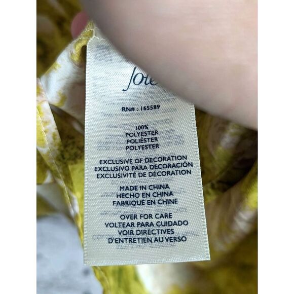 JOIE "Fern" Sleeveless Top Summer Porcelain Print Boho Cottage Feminine Medium - Picture 8 of 9